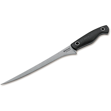 Boker USA Saga Fillet Kdx Sh Knife, Black, Small, 133282