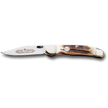 Boker USA Copperliner Stag Knife, Brown, Small, 114610
