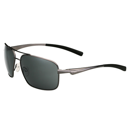 Bolle Brisbane Sunglasses,Shiny Gunmetal Frame,TNS Lens,11800