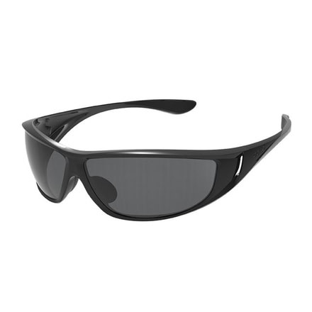 Bolle Highwood Sunglasses, Shiny Black/Black Frame, TNS Lens, 12021