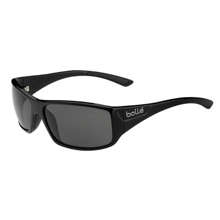Bolle Kingsnake Sunglasses, Shiny Black Frame, TNS Lens, 11891