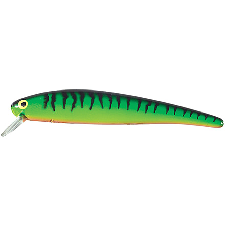 Bomber Deep Long A Minnow, 3 1/2in, Floating, 3/8oz, Bengal Firetiger, B24ABFT