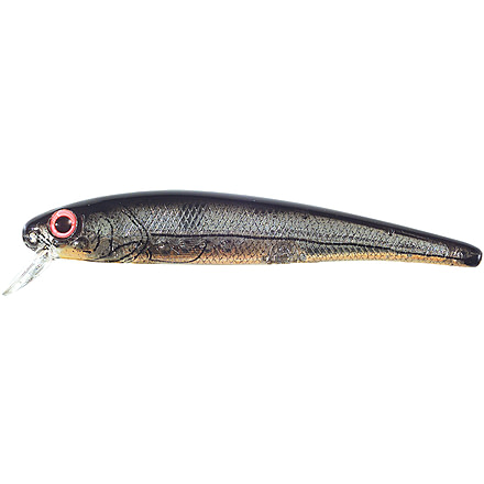 Bomber Suspending Pro Long A Jerkbait, Suspending, Silver Flash/Orange Body, 4 5/8in, 9/16oz, B15APXSIO