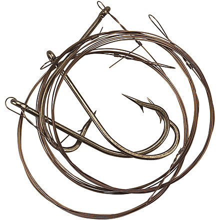 Boone Bait Ballyhoo Rig, Single Hook, Bronze Wire, 7/0 Hook, 3/Pack, 621