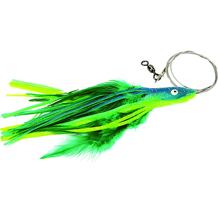 Boone Bait Dolphin Rig Trolling Lure, 1-1/2oz, 6-1/2in, Dolphin, 9144