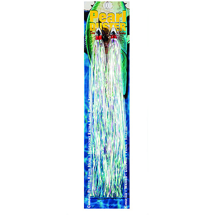 Boone Bait Pearl Duster, 6-3/4in, Pearl, 2/Pack, 650