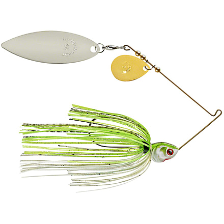 Booyah J.C. Covert Spinnerbait, 3/8oz, G/N Tand Jc Special, BYCVS38GNT726
