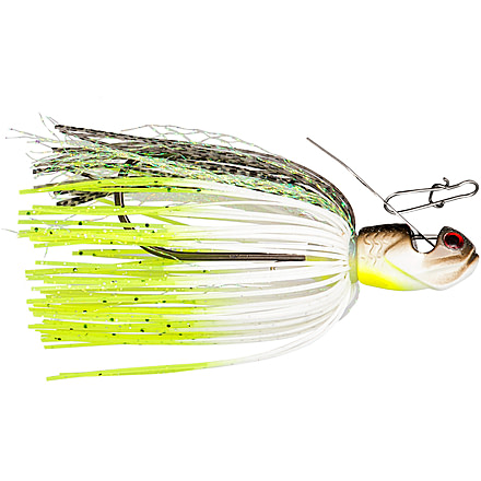 Booyah Melee Jig, 3/8 oz, 3/8 oz, 3.25 in, River Killer/Silver Blade, BYMLE3867