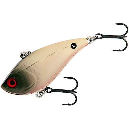 Booyah One Knocker Lipless Crankbait, 1/4oz, 2 1/4 in, Crushed Bone, BYHKK1421