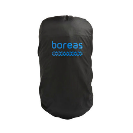 Boreas Rain Cover-Farallon Black-25/30 L
