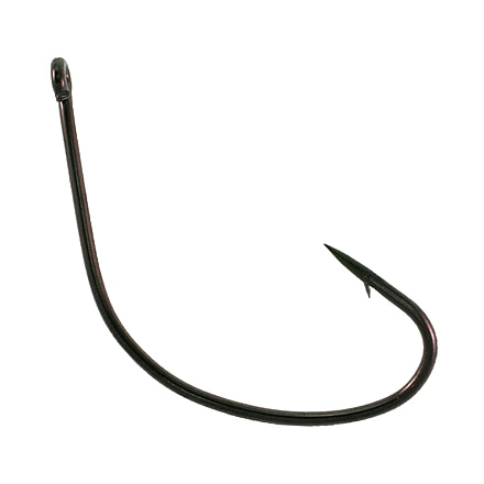 Boss Kat Open Wide Hook, Black Nickel, Size 3/0, BK90Z 3/0