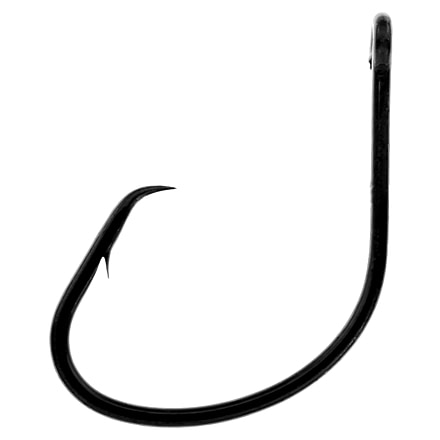 Boss Kat Super Boss Circle Hook, Offset, Black Nickel, Size 1/0, BK81Z 1/0