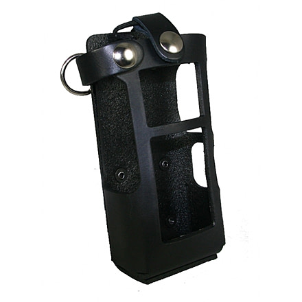 Boston Leather Firefighter's Radio Holder For Motorola APX 6000/8000/6000xXE/8000XE, 5611RC35-1