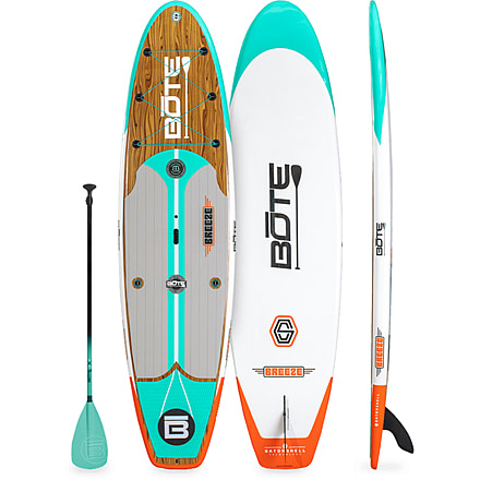 Bote Breeze 11 ft 6 in Cypress Paddle Board, Classic Cypress, 116BR22CL-GS