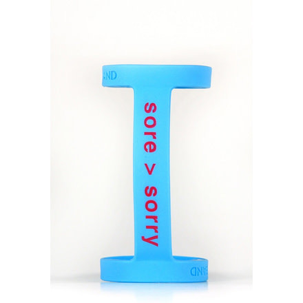 Bottle Band Better Sore than Sorry-Blue