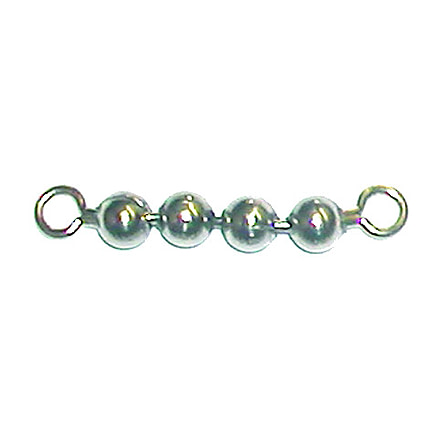 Brad's Bead Chain Swivel 1/8in 4Bead, 5/Pack, BCS-405