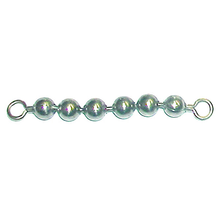 Brad's Bead Chain Swivel 1/8in 6Bead, 5/Pack, BCS-605