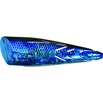 Brads Super Bait Cut Plug Lure, With 40 Lb Leader And #2 Treble, Blue Jack, 4in, SCP-43
