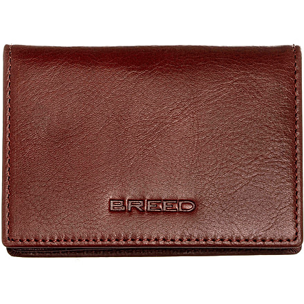 Breed Porter Bi-Fold Wallet, Brown, One Size, BRDWALL002-BRN