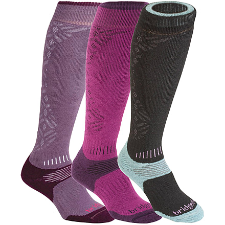 Bridgedale All Mountain Heavy Irregular Knee High Sock - Women's-Assorted-Small