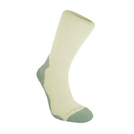 Bridgedale Bamboo Crew Women's - Natural/Mint Small