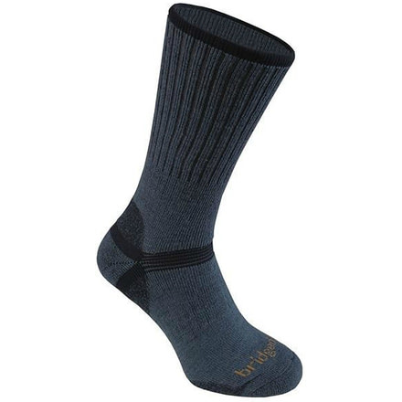 Classic Merino Hiker Medium Crew Sock - Mens-Gunmetal/Black-Medium