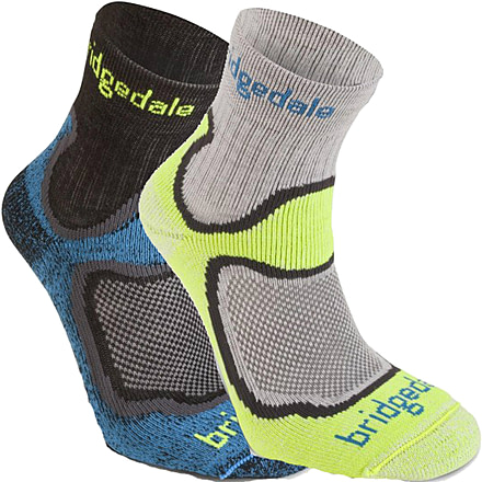 CoolFusion Run Speed Trail Irregular Sock - Mens-Assorted-Large