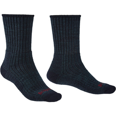 Bridgedale Hike Midweight Merino Comfort Boot Socks - Mens, Navy, Medium/Extra Large, 710596-420-MLXL
