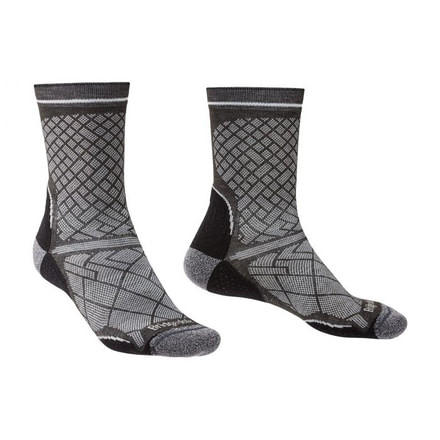 Bridgedale Hike Ultralight Coolmax Performance Boot Socks - Mens, Black, Large, 710134-818-L