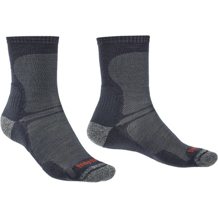 Bridgedale Hike Ultralight Merino Endurance Crew Socks - Mens, Navy, Large, 710099-445-L