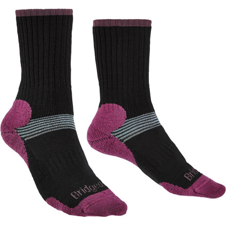Bridgedale Ski Cross Country Socks - Womens, Black, Small, 710566-845-S