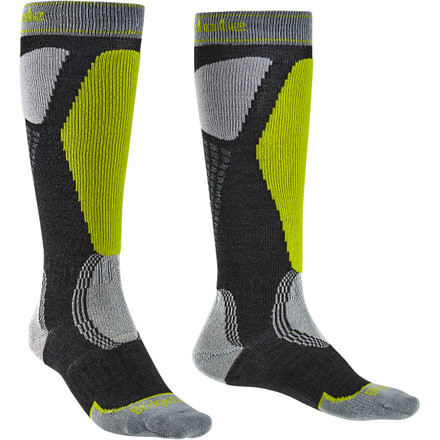 Bridgedale Ski Easy On Socks - Mens, Graphite, Medium, 710102-140-M