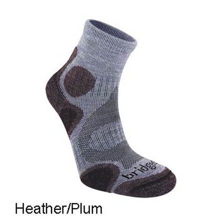 Bridgedale Xhale Trail D Ws Sock - Natural/Blueberr