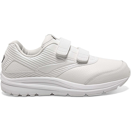 Brooks Addiction Walker V-Strap 2 - Mens, White/White, Wide, 12.0, 1103202E142.120