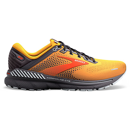 Brooks Adrenaline GTS 22 Running Shoes - Mens, Orange/Pearl/High Rise, 7.5, 1103661D857.075