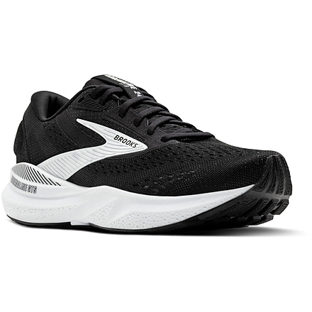 Brooks Adrenaline GTS 25 - Mens Road Running Shoes, Black/Grey/White, 10.5 US, 1104542E090.105