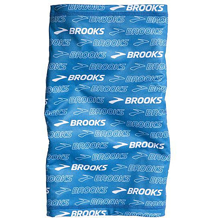 Brooks Bandit Gaiter, Brooks Blue/Running Logo, OSFA, 280472460.010