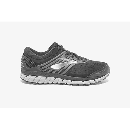 Brooks Beast 18 Mens Road Running Shoes, Black/Grey/Silver, 14 US, Medium, 1102821D004.140