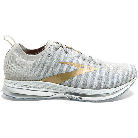 Brooks Bedlam 2 Road Running Shoes - Womens, White/Grey/Gold, 7B, 1202971B164.070