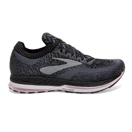 Brooks Bedlam - Womens, Black/Black/Rose, Medium, 9.0, 1202721B049.090