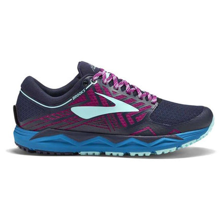 Brooks Caldera 2 Trailrunning Shoes - Womens, Navy/Plum/Ice Blue, Medium, 10.5 US, 1202651B440.105