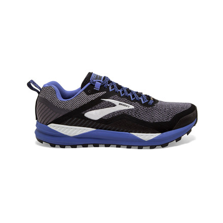 Brooks Cascadia 14 GTX - Womens, Black/Grey/Blue, Medium, 6.5, 1202981B053.065