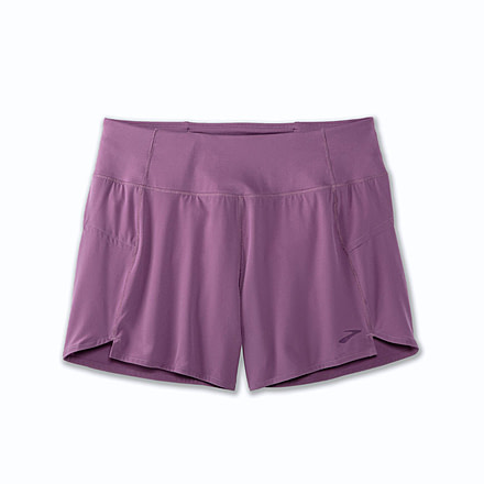 Brooks Chaser 5 Short - Womens, Washed Plum, Large, 221465516.035