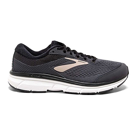 Brooks Dyad 10 - Mens, Grey/Black/Tan, Medium, 9.0, 1102861D082.090