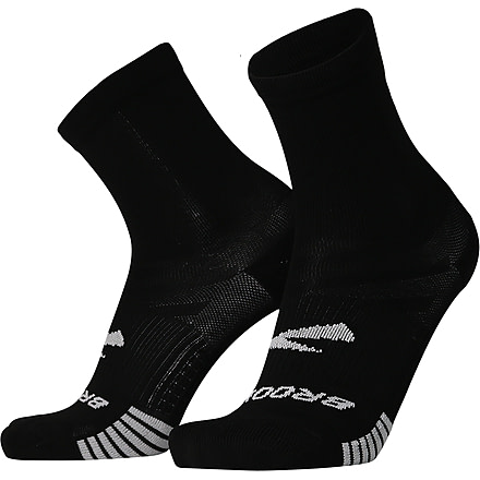 Brooks Ghost Lite Crew 2-Pack Sock, Black, XL, 280490001.040