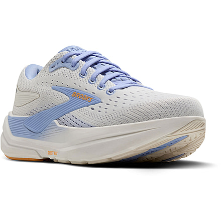 Brooks Ghost Max 3 Road Running Shoes - Womens, Coconut/Blue Heron/Orange, 9, 1B, 1204571B151.090