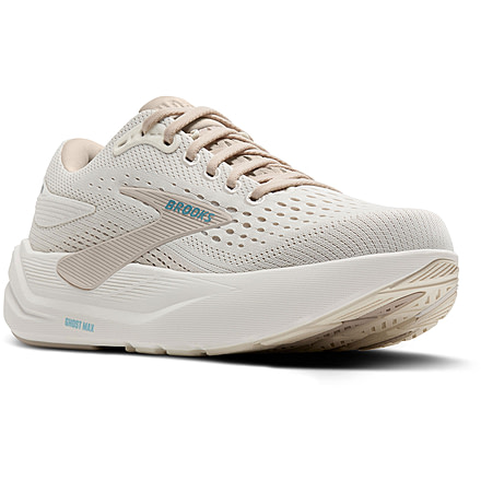 Brooks Ghost Max 3 Road Running Shoes - Womens, Coconut/Chateau Grey/Blue, 7.5, 1B, 1204571B181.075