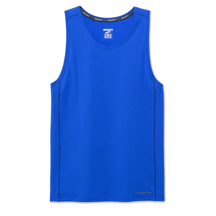 Brooks Ghost Mens Running Tank, Royal, Extra Large, 211134-Royal-XL