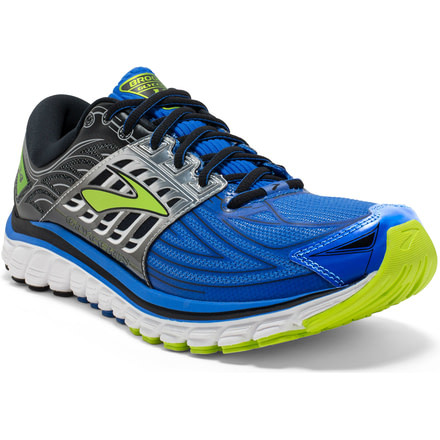 Glycerin 14 Road Running Shoe - Mens-Blue/Black/Lime-Medium-11.5