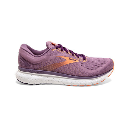 Brooks Glycerin 18 Road Running Shoe - Womens, Valerian/Jewel/Cantaloupe, 9.5B, 1203171B590.095